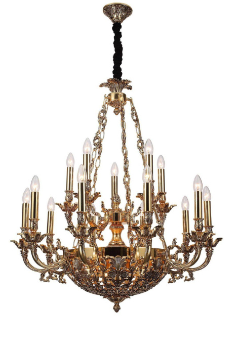 Люстра подвесная Lucia Tucci FIRENZE 1781.15.3 antique gold
