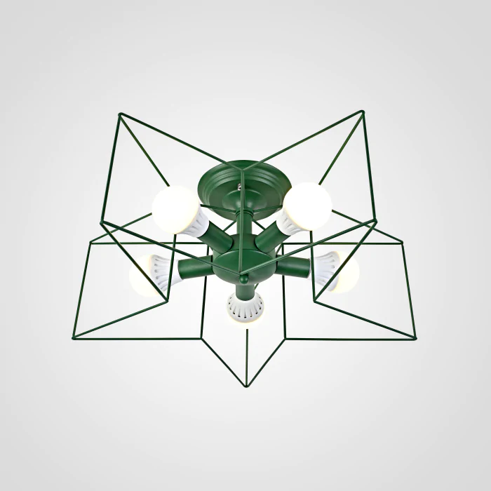 Потолочная люстра ASTERI Green ImperiumLoft