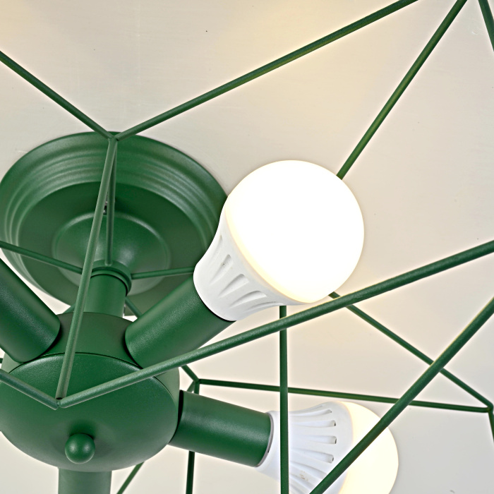 Потолочная люстра ASTERI Green ImperiumLoft