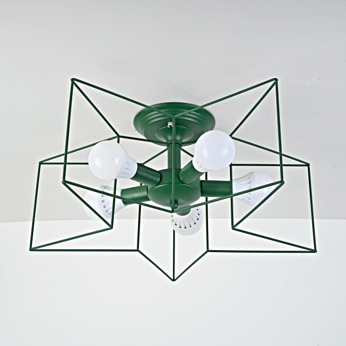 Потолочная люстра ASTERI Green ImperiumLoft