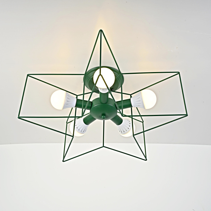 Потолочная люстра ASTERI Green ImperiumLoft