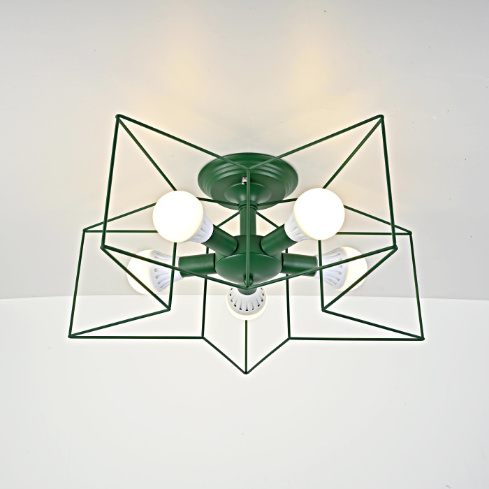 Потолочная люстра ASTERI Green ImperiumLoft