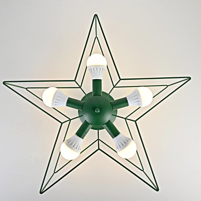 Потолочная люстра ASTERI Green ImperiumLoft