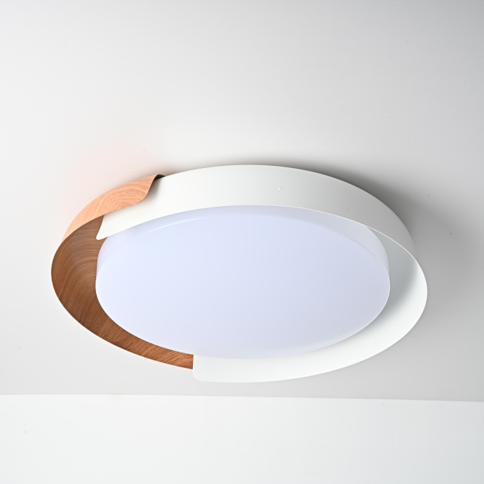 Потолочный светильник ADDA White/Wood ImperiumLoft