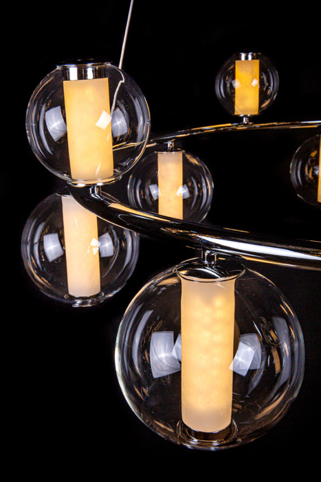 Подвесная люстра Leon Aurore LE7703/12 Chrome