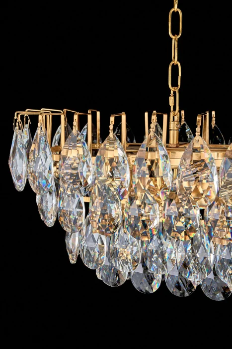 Подвесная люстра Leon Melanie LE6880/1000L GD