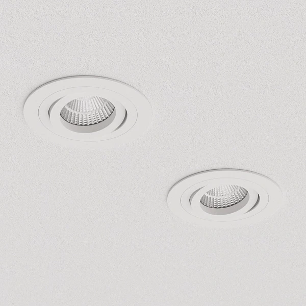 Встраиваемый поворотный светильник Ledron AO10221 White