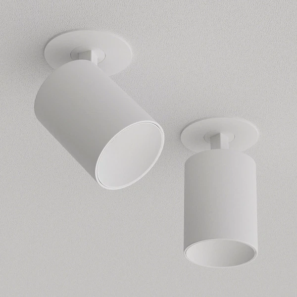 Встраиваемый поворотный светильник Ledron MJ-1077 White