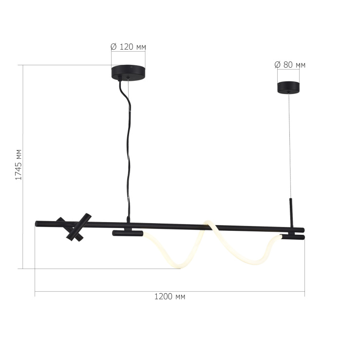 Подвесной светильник ST LUCE MARLOW SL6118.403.03