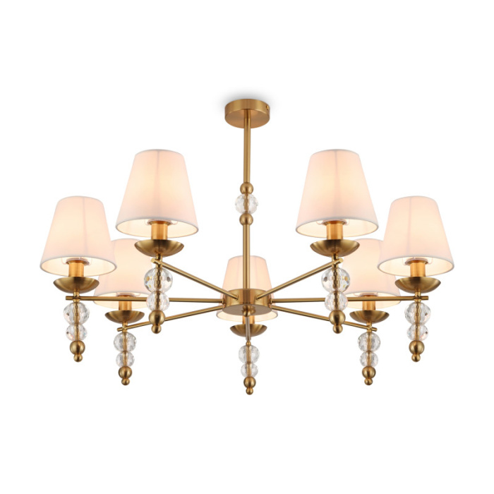 Люстра на штанге Freya Side FR1009CL-07BS