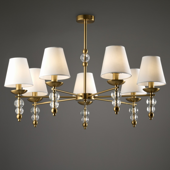 Люстра на штанге Freya Side FR1009CL-07BS