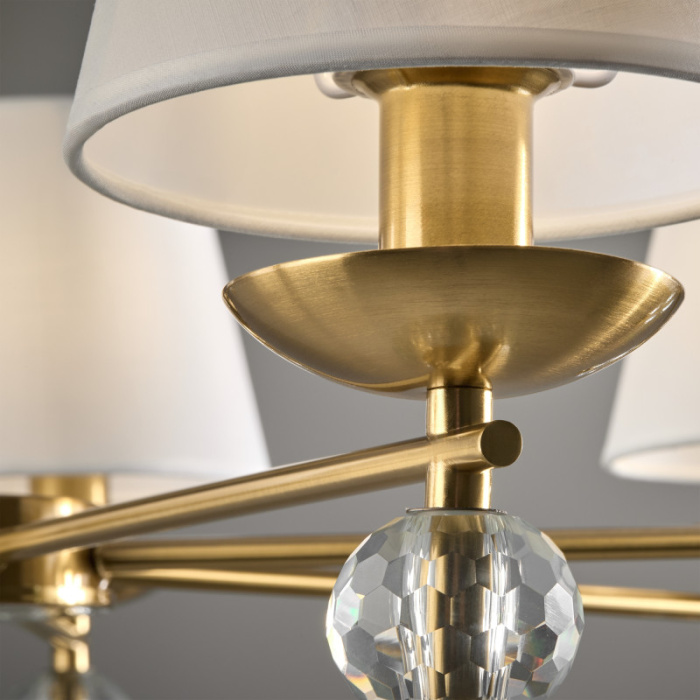 Люстра на штанге Freya Side FR1009CL-07BS