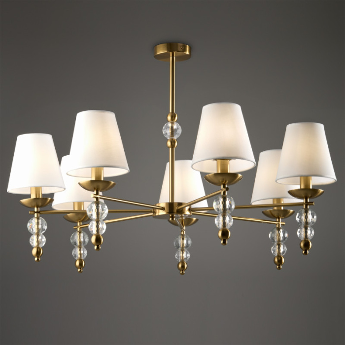 Люстра на штанге Freya Side FR1009CL-07BS