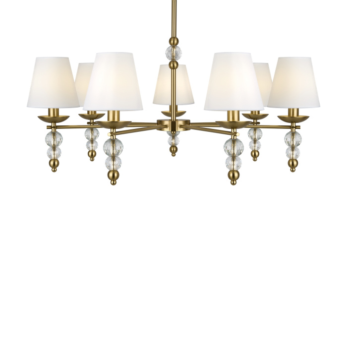 Люстра на штанге Freya Side FR1009CL-07BS