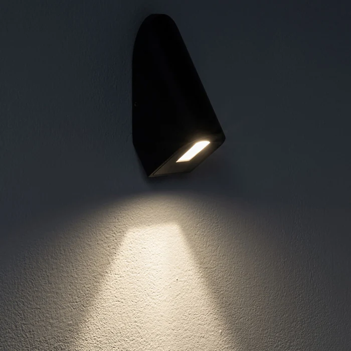 Уличный настенный светильник Nowodvorski Cline Led Black 11377