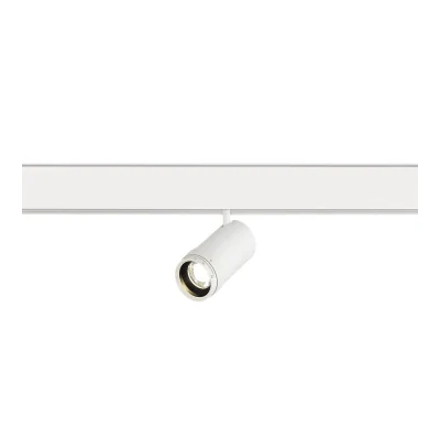 Магнитный трековый светильник ZOOM Белый LED 1*12W 4000K Lm Ra90 10-55° IP20 D50xH160 4 ST357.546.12