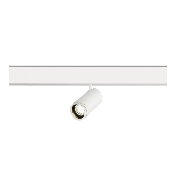 Магнитный трековый светильник ZOOM Белый LED 1*12W 4000K Lm Ra90 10-55° IP20 D50xH160 4 ST357.546.12