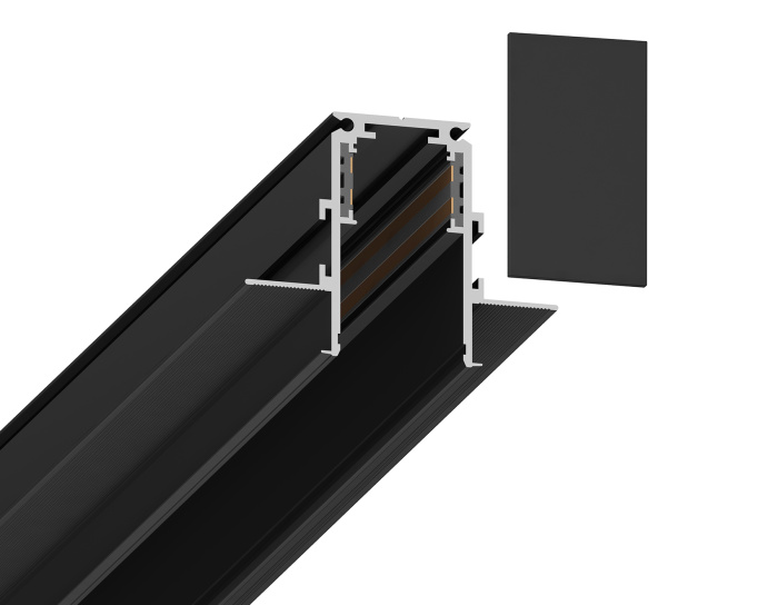 Заглушка для встраиваемого магнитного шинопровода Magnetic 48V (2шт) Ambrella light GL3608