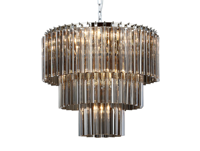 Люстра 8708+2/C fume Newport