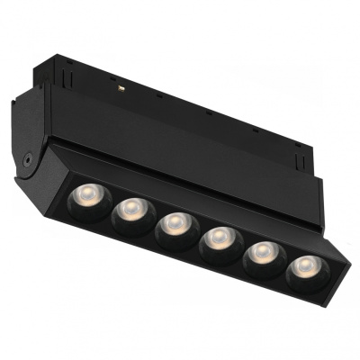 Светильник трековый магнитный поворотный iLedex VISION 4822-003-L120-6W-38DG-4000K-BK