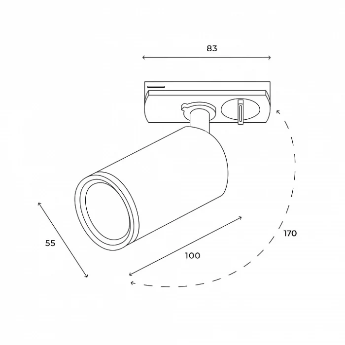 Трековый светильник Hesby Lighting Skylite 0019