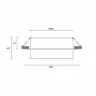 Встраиваемый светильник Hesby Lighting Nimbus HSBL_0128