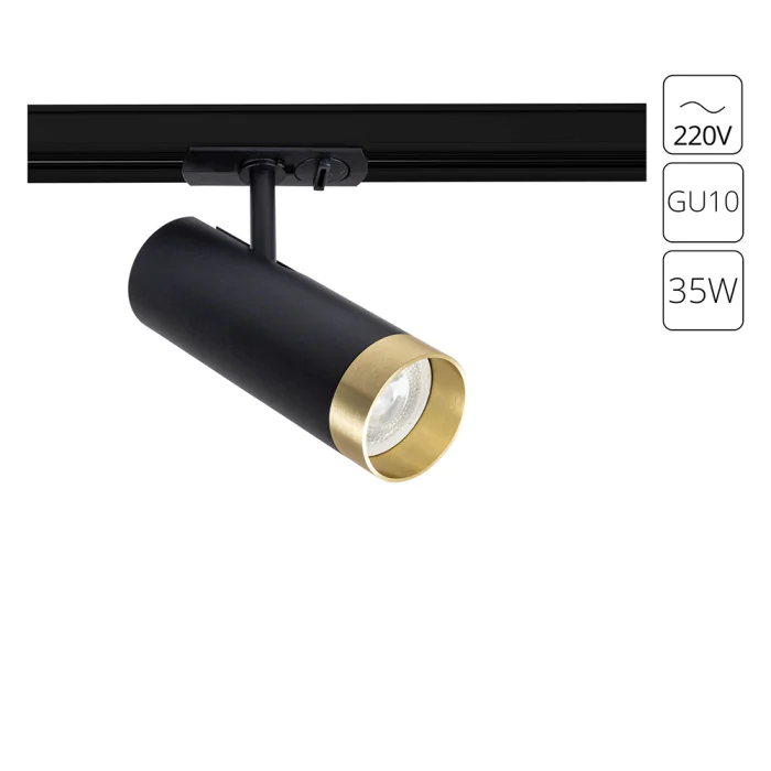 Трековый светильник однофазный Arte Lamp TOPIC A2356PL-1BK