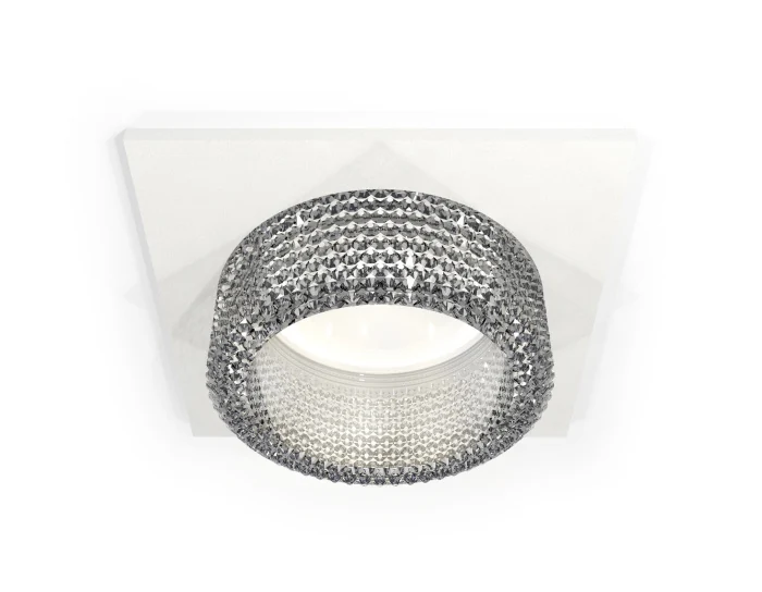 Комплект встраиваемого светильника с композитным хрусталем Ambrella light XC6520040