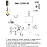 Светильник настенный Omnilux Stelvio OML-28501-01