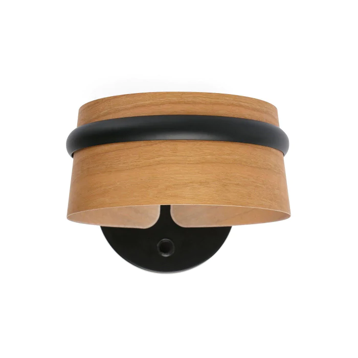 Настенный светильник LOOP LED Black wall lamp