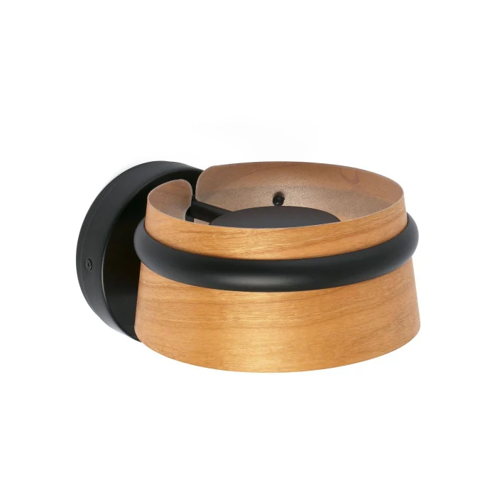 Настенный светильник LOOP LED Black wall lamp