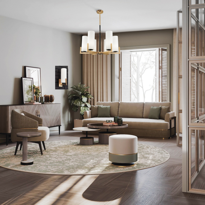 Люстра Maytoni Fortano MOD089PL-06BS