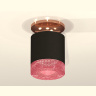Комплект накладного светильника с композитным хрусталем Ambrella light XS7402123