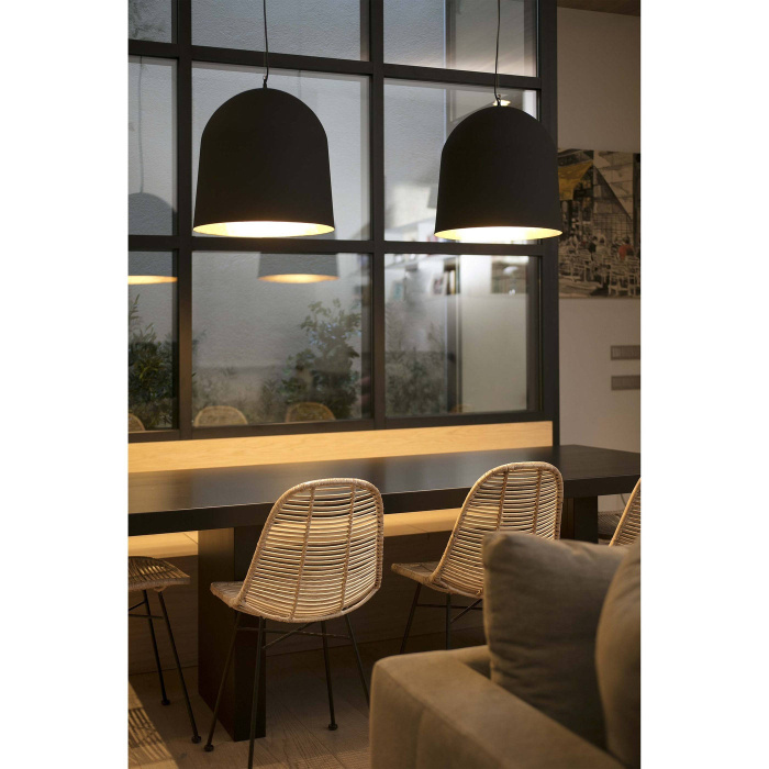 Подвесной светильник CRATER Black pendant lamp