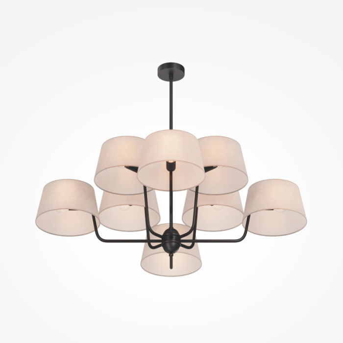 Люстра на штанге Maytoni MOD360PL-08B