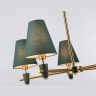 Люстра на штанге с абажурами и мрамором AMBRELLA light LH75051