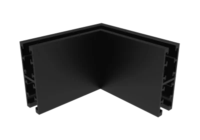 Соединитель для магнитного двустороннего шинопровода угловой Crystal Lux CLT 0.226 04 BL