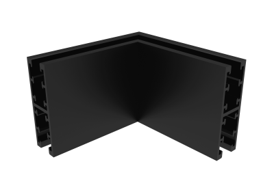 Соединитель для магнитного двустороннего шинопровода угловой Crystal Lux CLT 0.226 04 BL