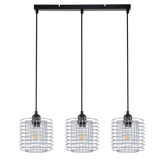 Подвесной светильник Escada Grid 10190/3S Chrome