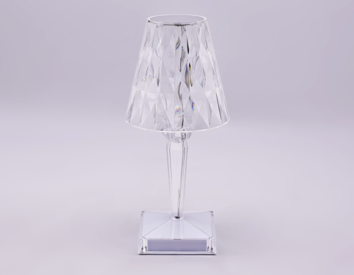 Настольная светодиодная лампа с сенсорным выключателем и встроенной аккумуляторной батареей Ambrella light DE8055