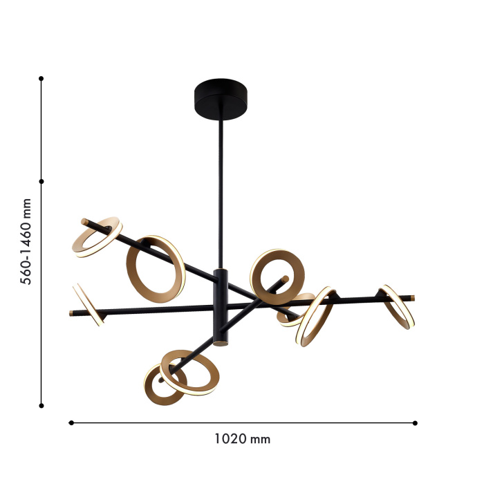 Люстра на штанге Favourite 4322-9P