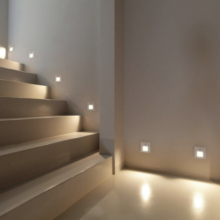 Подсветка ступеней лестницы Denkirs Sensor DK1020-WH