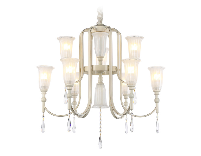 Подвесная люстра с хрусталем Ambrella light TR3248