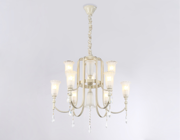 Подвесная люстра с хрусталем Ambrella light TR3248