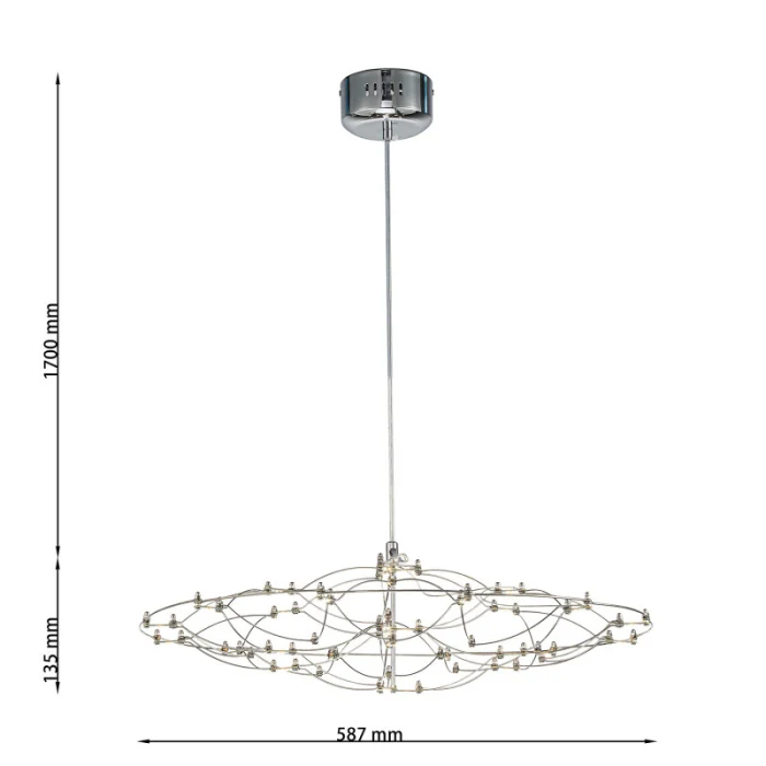 Подвесной светодиодный светильник Favourite Thinner 4305-6P
