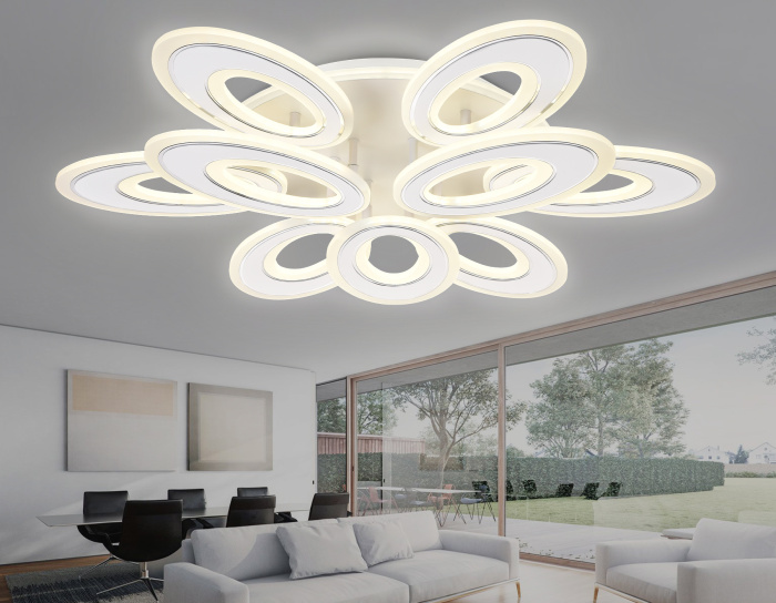 Потолочный светодиодный светильник с пультом Ambrella light FA8933