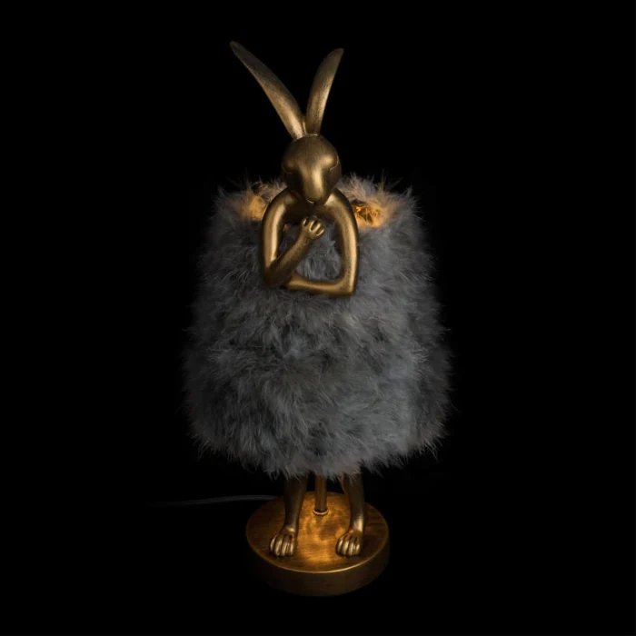 Настольная лампа Loft it Lapine 10315/A Grey fluff