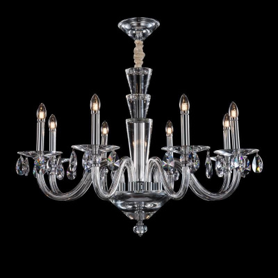 Подвесная люстра L&#039;Arte Luce Luxury Roccaforte L58308.28 с элементами из хрусталя