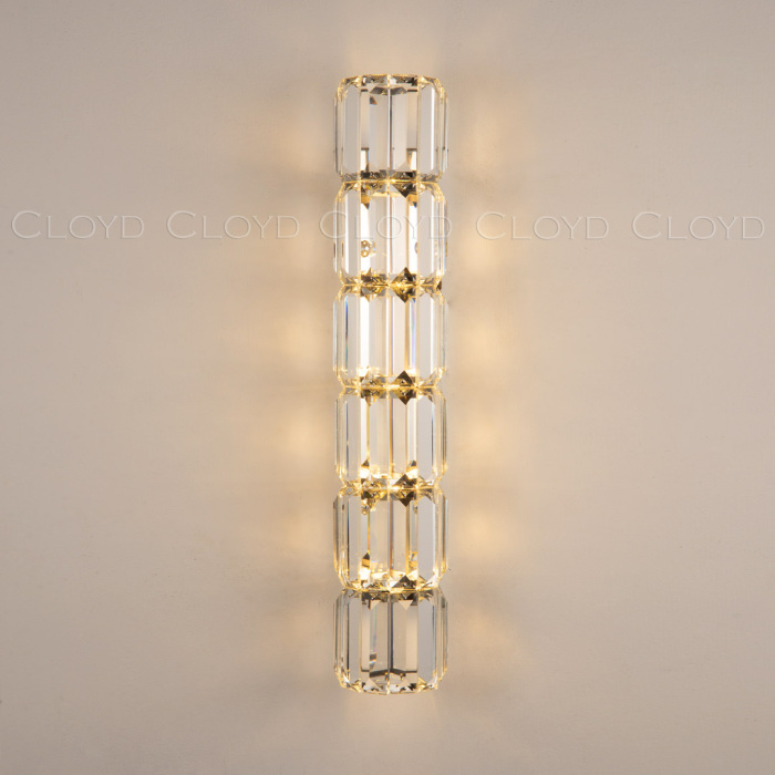 Бра Cloyd ORDINAL-F W5 / выс. 46 см - хром (арт.20296)