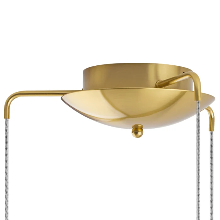 Подвесная люстра TUBO LED 15W 900LM 25G ЗОЛОТО 3000K Lightstar L3T747333